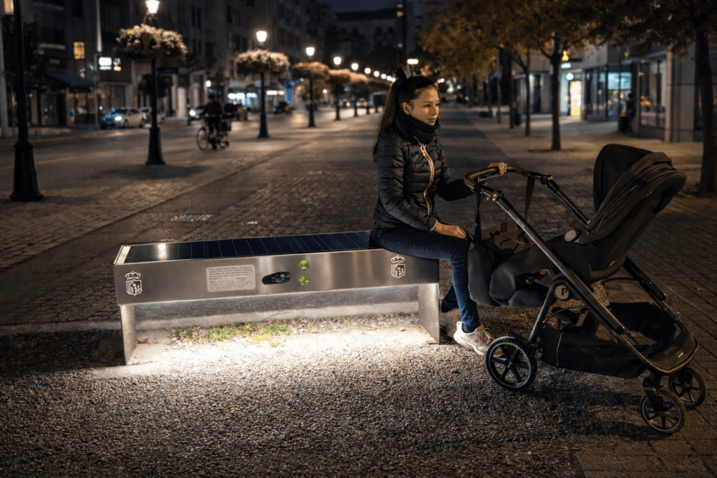 mobiliario urbano solar